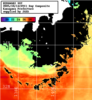 NOAA人工衛星画像:神奈川県近海, 1日合成画像(2025/10/14UTC)