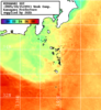 NOAA人工衛星画像:神奈川県近海, 1週間合成画像(2025/10/09～2025/10/15UTC)