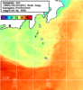 NOAA人工衛星画像:神奈川県近海, 1週間合成画像(2025/10/10～2025/10/16UTC)