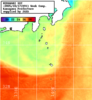 NOAA人工衛星画像:神奈川県近海, 1週間合成画像(2025/10/11～2025/10/17UTC)