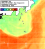NOAA人工衛星画像:神奈川県近海, 1日合成画像(2025/10/18UTC)