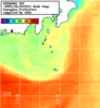 NOAA人工衛星画像:神奈川県近海, 1週間合成画像(2025/10/12～2025/10/18UTC)