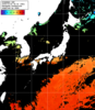 ひまわり人工衛星:日本全域,17:59JST,1時間合成画像