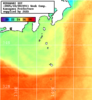 NOAA人工衛星画像:神奈川県近海, 1週間合成画像(2025/10/14～2025/10/20UTC)