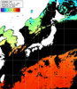 ひまわり人工衛星:日本全域,11:59JST,1時間合成画像