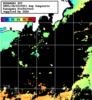 NOAA人工衛星画像:神奈川県近海, 1日合成画像(2025/10/23UTC)