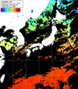 ひまわり人工衛星:日本全域,06:59JST,1時間合成画像