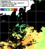 NOAA人工衛星画像:神奈川県近海, 1日合成画像(2025/10/24UTC)