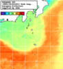 NOAA人工衛星画像:神奈川県近海, 1週間合成画像(2025/10/18～2025/10/24UTC)