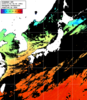 ひまわり人工衛星:日本全域,14:59JST,1時間合成画像