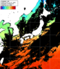 ひまわり人工衛星:日本全域,06:59JST,1時間合成画像