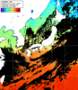 ひまわり人工衛星:日本全域,12:59JST,1時間合成画像