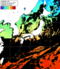 ひまわり人工衛星:日本全域,04:59JST,1時間合成画像