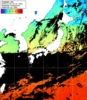 ひまわり人工衛星:日本全域,09:59JST,1時間合成画像