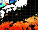 ひまわり人工衛星:黒潮域,23:59JST,1時間合成画像