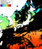 ひまわり人工衛星:日本全域,05:59JST,1時間合成画像