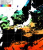 ひまわり人工衛星:日本全域,04:59JST,1時間合成画像