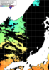 ひまわり人工衛星:日本海,02:59JST,1時間合成画像
