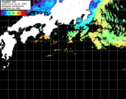 ひまわり人工衛星:黒潮域,14:59JST,1時間合成画像