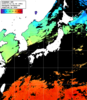 ひまわり人工衛星:日本全域,06:59JST,1時間合成画像