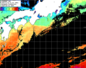 ひまわり人工衛星:黒潮域,10:59JST,1時間合成画像