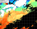 ひまわり人工衛星:黒潮域,15:59JST,1時間合成画像