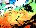 ひまわり人工衛星:黒潮域,21:59JST,1時間合成画像