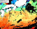 ひまわり人工衛星:黒潮域,23:59JST,1時間合成画像