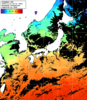 ひまわり人工衛星:日本全域,05:59JST,1時間合成画像