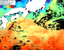 ひまわり人工衛星:黒潮域,20:59JST,1時間合成画像