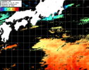ひまわり人工衛星:黒潮域,01:59JST,1時間合成画像