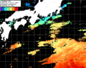 ひまわり人工衛星:黒潮域,03:59JST,1時間合成画像
