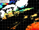 ひまわり人工衛星:黒潮域,11:59JST,1時間合成画像
