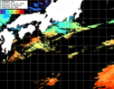 ひまわり人工衛星:黒潮域,13:59JST,1時間合成画像