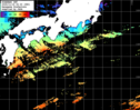 ひまわり人工衛星:黒潮域,15:59JST,1時間合成画像
