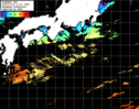 ひまわり人工衛星:黒潮域,20:59JST,1時間合成画像