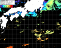 ひまわり人工衛星:黒潮域,13:59JST,1時間合成画像