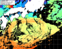 ひまわり人工衛星:黒潮域,23:59JST,1時間合成画像