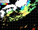 ひまわり人工衛星:黒潮域,23:59JST,1時間合成画像