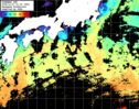 ひまわり人工衛星:黒潮域,10:59JST,1時間合成画像