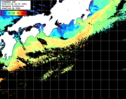 ひまわり人工衛星:黒潮域,14:59JST,1時間合成画像