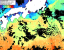 ひまわり人工衛星:黒潮域,14:59JST,1時間合成画像