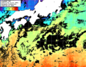 ひまわり人工衛星:黒潮域,23:59JST,1時間合成画像