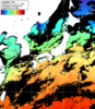 ひまわり人工衛星:日本全域,08:59JST,1時間合成画像