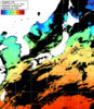 ひまわり人工衛星:日本全域,11:59JST,1時間合成画像
