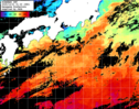 ひまわり人工衛星:黒潮域,10:59JST,1時間合成画像