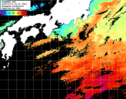 ひまわり人工衛星:黒潮域,13:59JST,1時間合成画像