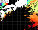 ひまわり人工衛星:黒潮域,16:59JST,1時間合成画像