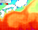 NOAA人工衛星画像:黒潮域, 1週間合成画像(2025/11/25～2025/12/01UTC)
