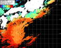 ひまわり人工衛星:黒潮域,04:59JST,1時間合成画像